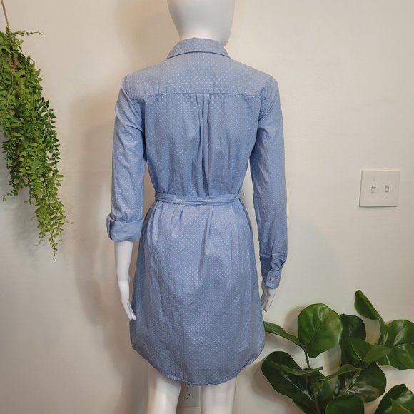 Tommy Hilfiger polka dot shirt dress XS - Picture 4 of 6